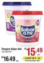 Fort Atacadista Sabor ami - tempero oferta