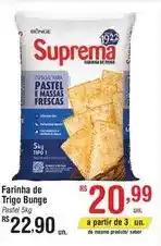 Fort Atacadista Suprema - farinha de trigo bunge oferta