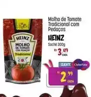 Muffato Heinz - molho de tomate tradicional com pedacos oferta