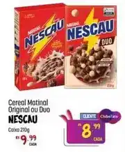 Muffato Nescau - cereal matinal original ou duo oferta