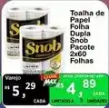 Max Atacadista Snob - toalha de papel folha dupla oferta