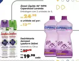 Sam's Club Lysoform - desinfetante aerossol oferta