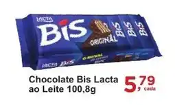 Rossi Supermercado Chocolate Bis Lacta ao Leite oferta