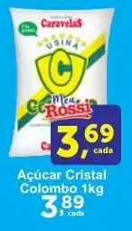 Rossi Supermercado Açúcar Cristal Colombo oferta