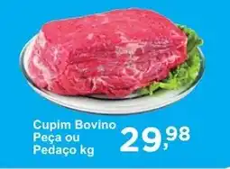 Rossi Supermercado Cupim Bovino Peça ou Pedaço oferta