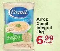 Rossi Supermercado Arroz Camil Integral oferta