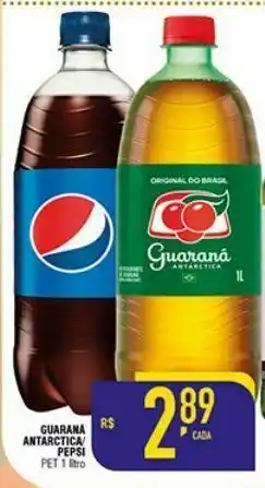 Mercantil Rodrigues Guaraná antarctica / pepsi 1 litro oferta