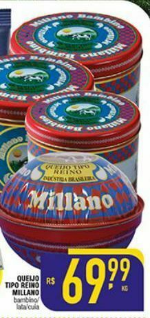 Mercantil Rodrigues Queijo tipo reino millano oferta