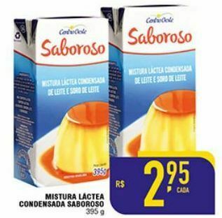 Mercantil Rodrigues Mistura láctea condensada saboroso 395g oferta