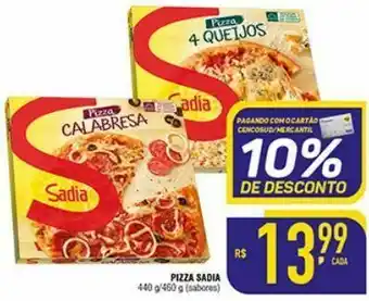 Mercantil Rodrigues Pizza sadia 460g oferta