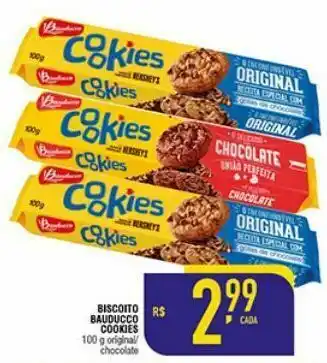 Mercantil Rodrigues Biscoitos bauducco cookies 100g oferta