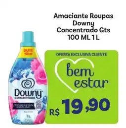 Covabra Supermercados Amaciante Roupas Downy Concentrado Gts oferta