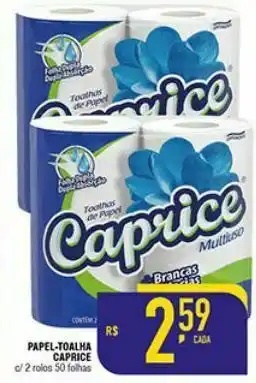 Mercantil Rodrigues Papel toalha caprice 2 rolos oferta