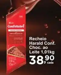 Rossi Supermercado Recheio Harald Conf. Choc. ao Leite oferta