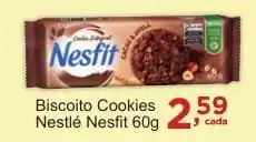 Rossi Supermercado Biscoito Cookies Nestlé Nesfit oferta