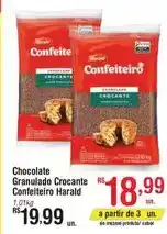 Fort Atacadista Harald - chocolate granulado crocante confeiteiro oferta