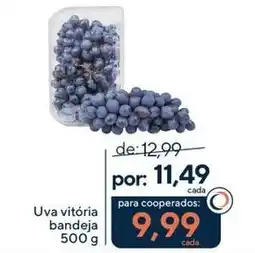 Coop Uva vitória bandeja oferta