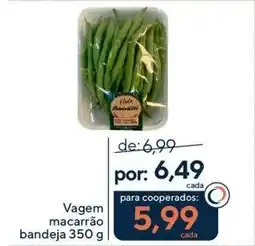 Coop Vagem macarrão bandeja oferta