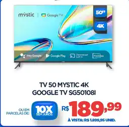 DB Supermercados Tv 50 mystic 4k GOOGLE TV SG501081 oferta