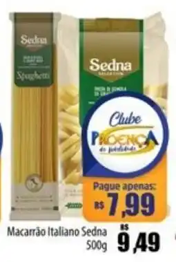 Proença Supermercados Macarrão Italiano Sedna oferta