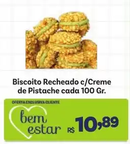 Covabra Supermercados Biscoito Recheado c/Creme de Pistache cada oferta