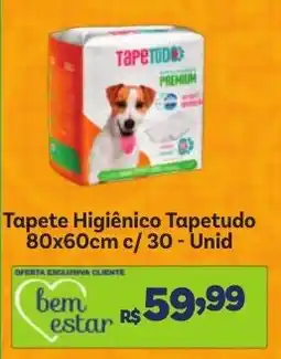 Covabra Supermercados Tapete Higiênico Tapetudo oferta