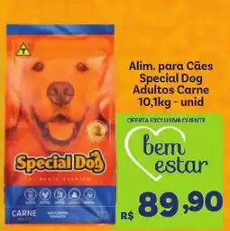 Covabra Supermercados Alim. para Cães Special Dog Adultos Carne oferta