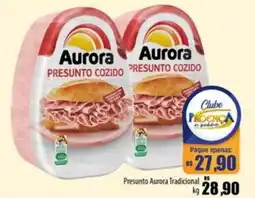 Proença Supermercados Presunto Aurora Tradicional oferta