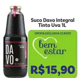 Covabra Supermercados Suco Davo Integral Tinto Uva oferta