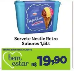 Covabra Supermercados Sorvete Nestle Retro Sabores oferta