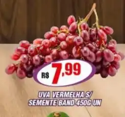 Violeta Supermercados Uva vermelhas semente band oferta