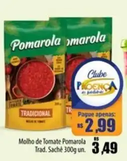 Proença Supermercados Molho de Tomate Pomarola Trad. Saché oferta