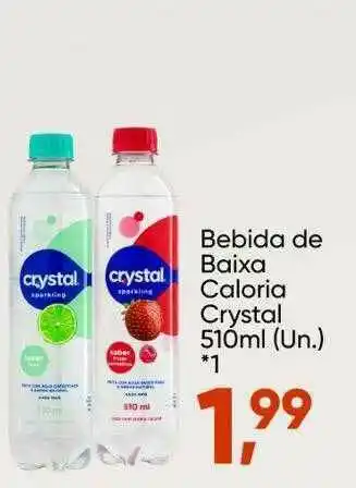 Imec Supermercados Bebida De Baixa Caloria Crystal oferta