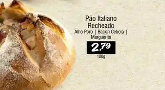 Pão Italiano Recheado