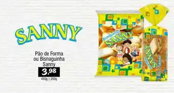 Big Mais Supermercados Pão De Forma Ou Bisnaguinha Sanny oferta