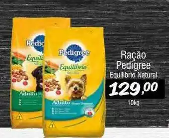 Big Mais Supermercados Ração Pedigree Equilibrio Natural oferta