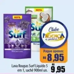 Proença Supermercados Lava Roupas Surf Liquido 5 em 1, sache oferta