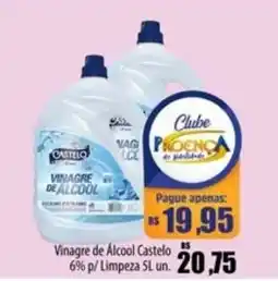 Proença Supermercados Vinagre de Álcool Castelo 6% p/ Limpeza oferta