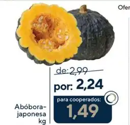 Coop Abóbora- japonesa oferta