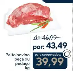 Coop Peito bovino peça ou pedaço oferta