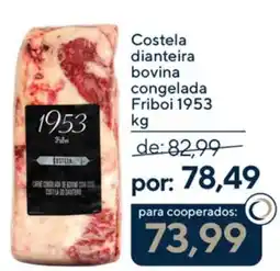 Coop Costela dianteira bovina congelada Friboi 1953 oferta