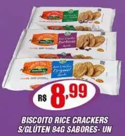 Violeta Supermercados Biscoito rice crackers s/glúten sabores-un oferta