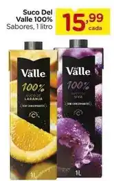 Carrefour Valle - suco del 100% oferta