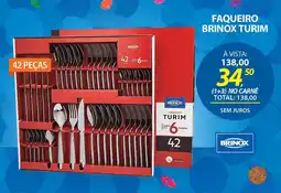 Lojas Cem Faqueiro brinox turim oferta