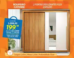 Lojas Cem Roupeiro cayenne oferta