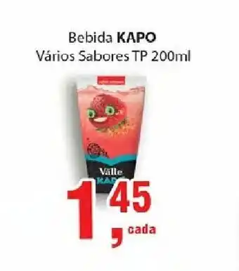 Supermercados Mundial Bebida Kapo varios sabores tp 200ml oferta