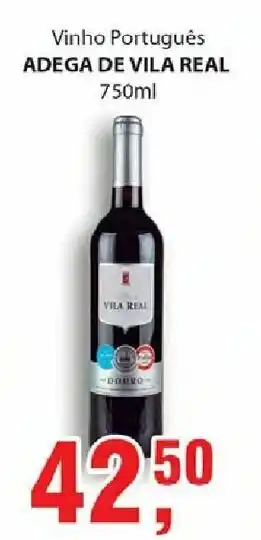 Supermercados Mundial Vinho Portugues Adeega De Vila Real 750ml oferta