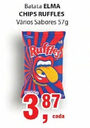 Supermercados Mundial Batata Elma Chips Ruffles 57g oferta