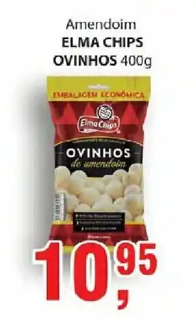 Supermercados Mundial Amendoim Elma Chips Ovinhos 400g oferta
