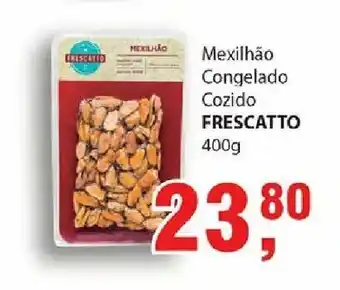 Supermercados Mundial Mexilhao congdelado Cozido Frescatto 400g oferta